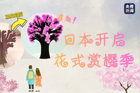 有趣！日本便携版“魔法樱花树”12小时樱花“满开”图片