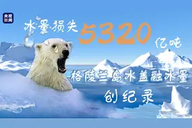 格陵兰岛冰盖融冰量创纪录 专家呼吁控制全球气候变暖图片