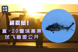 超震撼！直一20雪域高原试飞画面公开图片