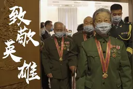 高燃时刻回顾！老兵入场 全场掌声经久不息图片