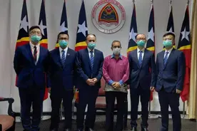 东帝汶总理会见中国援助东帝汶医疗队图片