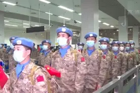 中国赴南苏丹维和部队再出发 进行第10次轮换 执行为期1年维和任务图片