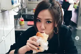 邓紫棋晒吃早餐照片超享受 最爱的台湾美食是它图片