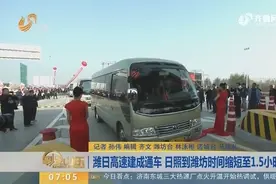 潍日高速建成通车，山东高速公路通车里程突破6000公里视频封面