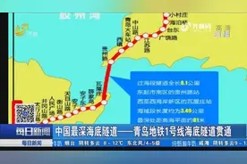 最新消息！中国最深海底隧道——青岛地铁1号线海底隧道贯通！视频封面
