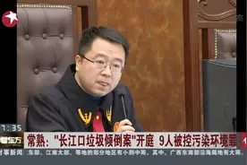 花600余万元治理污染！长江口垃圾倾倒案开庭，9人被控污染环境罪视频封面