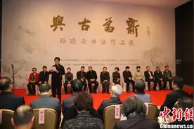 国博展出书法名家孙晓云百余精品力作图片