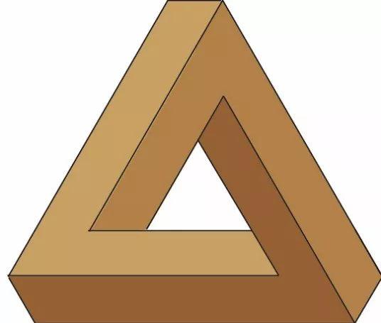 「动手做」不可能的三角形，可能的手工制作