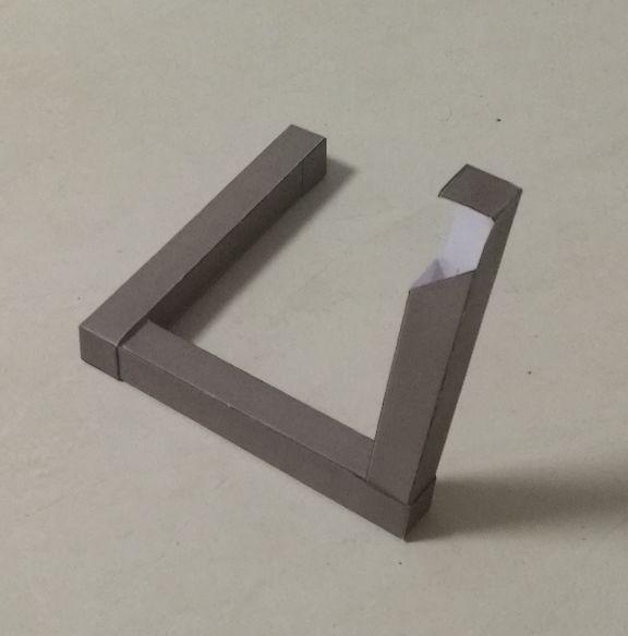 「动手做」不可能的三角形，可能的手工制作