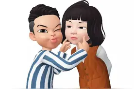 最近，朋友圈流行“捏脸”图片