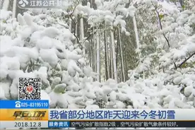 2018年冬初雪12月7日降临江苏部分地区，多部门多措并举严阵以待视频封面