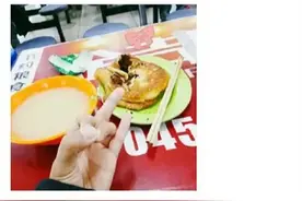 吃早餐微博打卡有惊喜，这些手势你比得出来吗｜看了感觉想放弃……图片