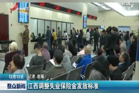 江西调整失业保险金发放标准视频封面