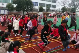 浦江县花桥乡中心小学播报︱燃烧我的卡路里——我们的跑操不一样图片