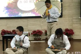 石室蜀华举行银杏艺术节班级文艺专场表演图片