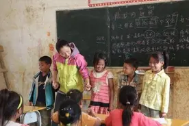 江一燕：一直都在坚持支教，只是为了孩子们的幸福图片