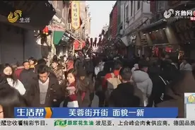 济南芙蓉街元旦开街，面貌一新游客熙熙攘攘，商户：充满新期待视频封面