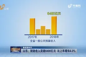 2018山东财政收入达6485亿元，第三产业税收达4518亿，占一半以上视频封面