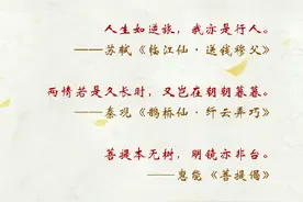 这40句过目难忘的诗词，哪一句触动了你？图片