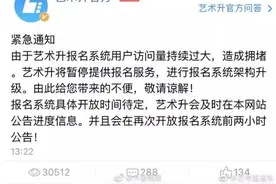让数十万艺考生“崩溃”！艺术升垄断艺考报名背后有哪些商机图片