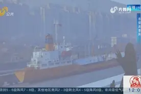 韩国一液化气船在东营海域发生泄漏，山东高度重视，实施紧急救援视频封面