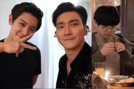 崔始源与灿烈合影超养眼 追问其新剧剧情图片