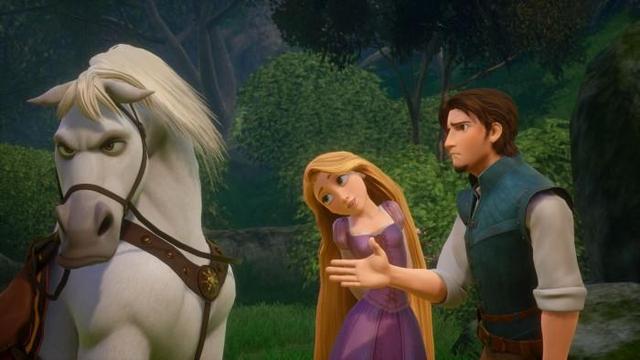 《王国之心3》截图展示经典角色和烹饪小游戏