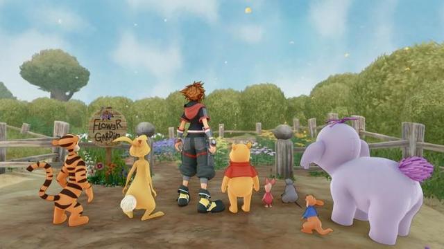 《王国之心3》截图展示经典角色和烹饪小游戏