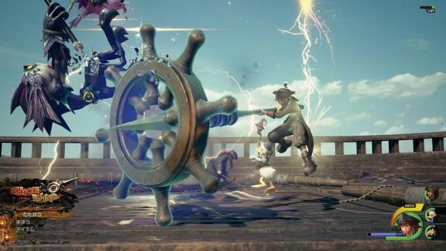 《王国之心3》截图展示经典角色和烹饪小游戏