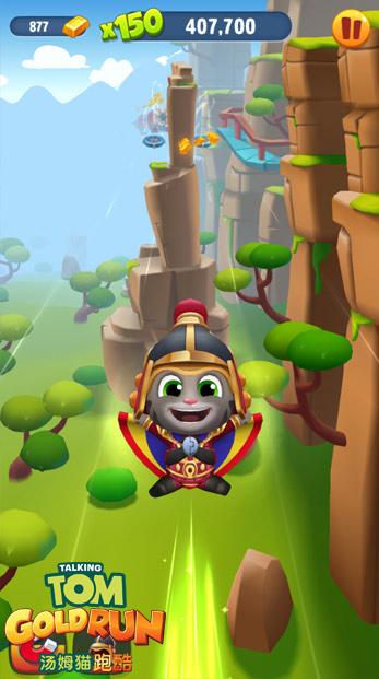 跑酷飞天贺新年《汤姆猫跑酷》新春版23日上线