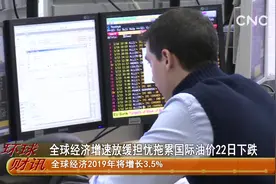 全球经济增速放缓担忧拖累国际油价22日下跌视频封面