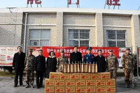 天水市领导慰问驻市部队图片