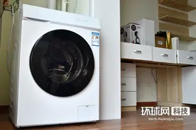 米家互联网洗烘一体机：现代感的家电没那么多按钮图片