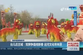 我的祖国我的年 台儿庄古城：双狮争霸闹新春 运河文化年味浓视频封面