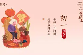 年初一开门炮 走亲戚拜大年｜拜年图片