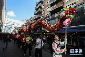 荷兰海牙庆祝中国农历春节图片