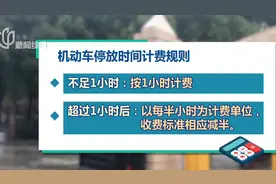 告别乱收费！上海进一步规范公共停车场停车收费，计费规则看这里视频封面
