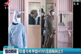 印度2019年甲型H1N1流感病例过万视频封面
