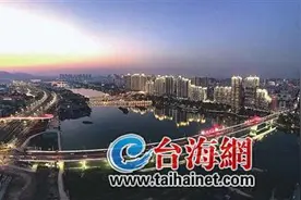 芗城战备大桥至漳州大桥沿江建筑夜景工程亮灯图片