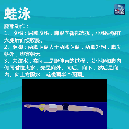 一次带你入门4种游泳姿势！春天到了，一起健身吧！