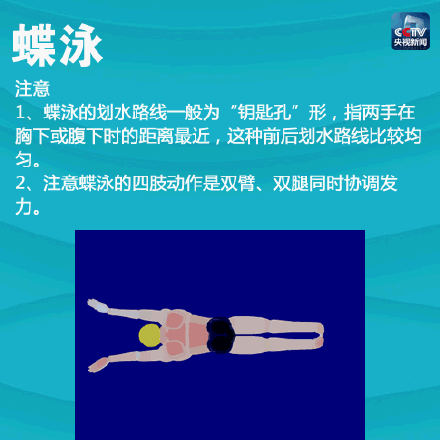 一次带你入门4种游泳姿势！春天到了，一起健身吧！