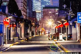 北京图见|CBD电影海报！北京西总布胡同夜景“带感”图片