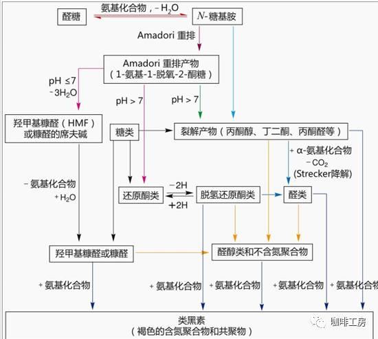 咖啡为什么这么香？与焦糖化和梅纳反应什么关系？