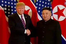 金正恩特朗普“一对一”会谈，握手合影共进晚餐，俩人说了啥？视频封面
