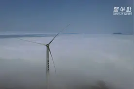 久雨逢初晴 冰山云海伴雾凇视频封面