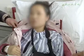 女子骑车摔倒致左臂骨折！休养期胸口腹部却疼痛难忍,这是咋回事?视频封面