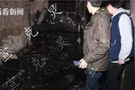 法华镇路出租房起火 疑因电瓶车违规充电图片