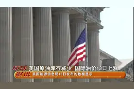 美国原油库存减少 国际油价13日上涨视频封面