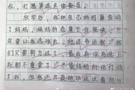 “为什么不是我？我难道做得不够好吗？我不服！”杭州四年级女生落选后怒问班主任图片