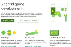 谷歌推出开发者门户网站：让开发Android游戏变得更简单图片